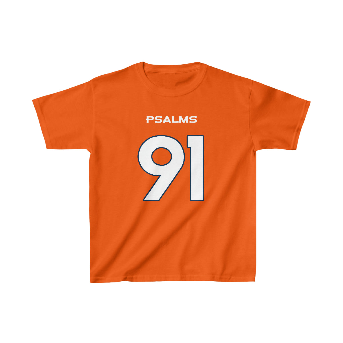 Broncos Psalms 91 Tee - Boys (Orange)