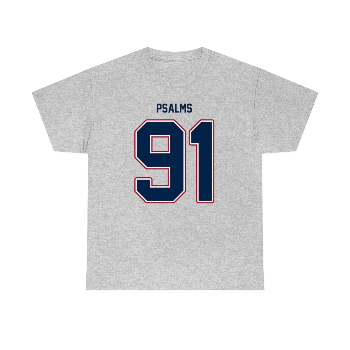 Patriots Psalms 91 Tee (Grey)