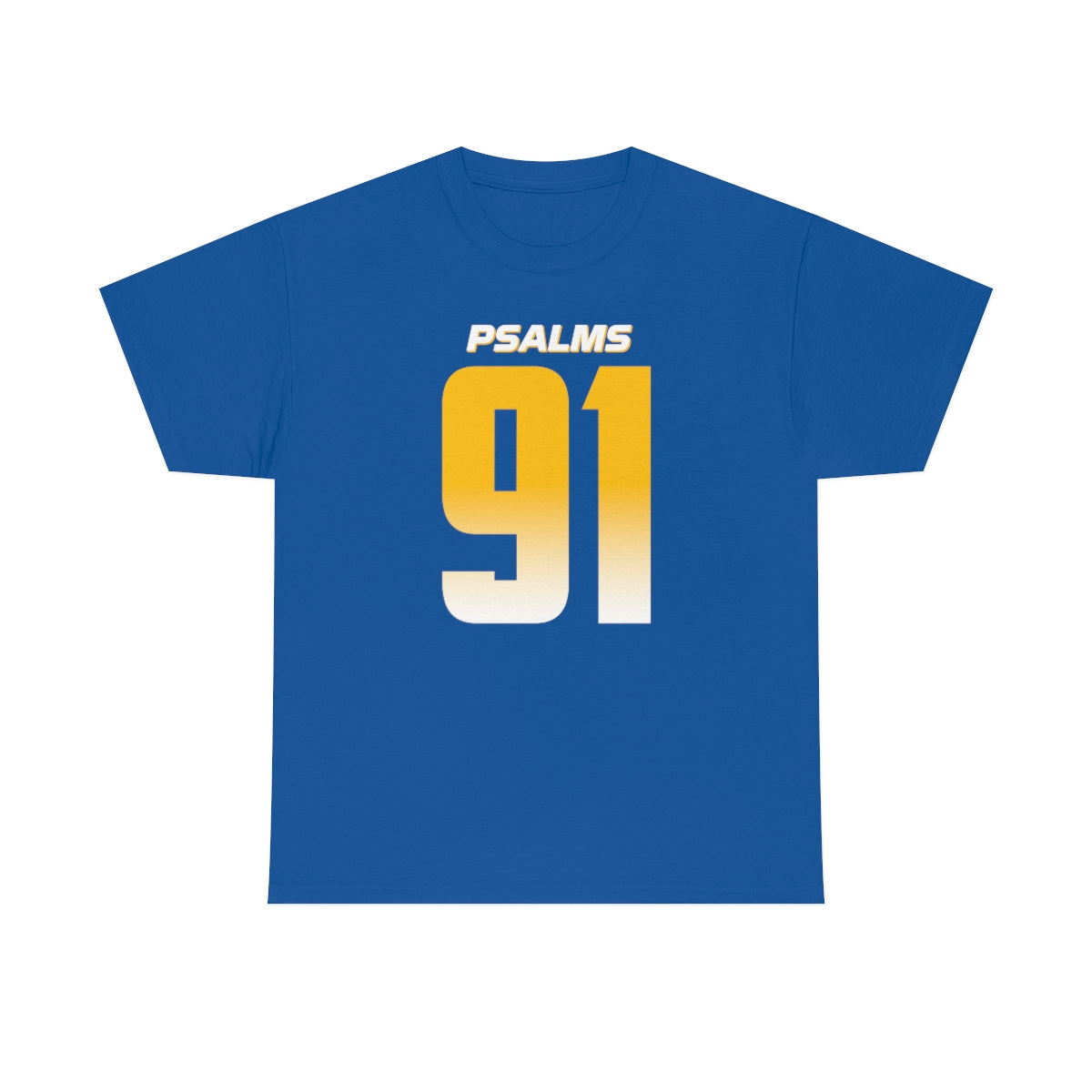 Chargers Psalms 91 Vibez Tee (Blue)