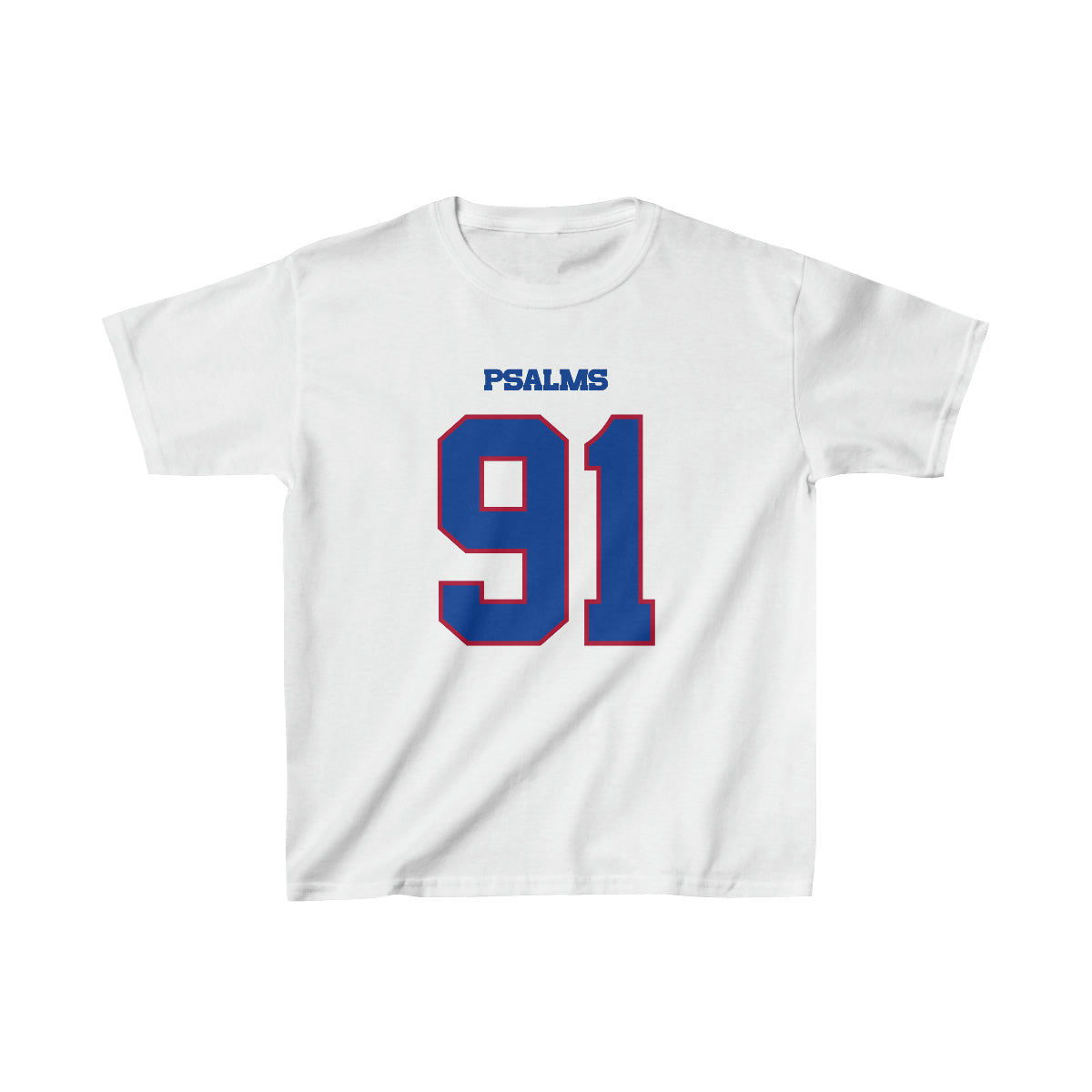 Bills Psalms 91 Tee - Boys (White)