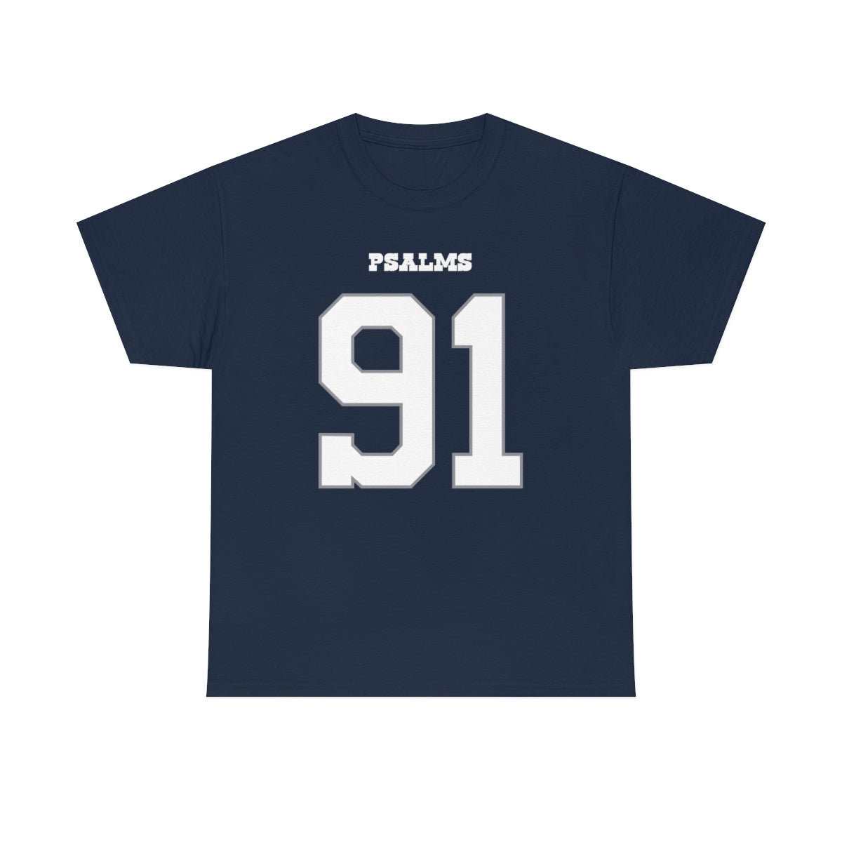 Cowboys Psalms 91 Tee (Navy)