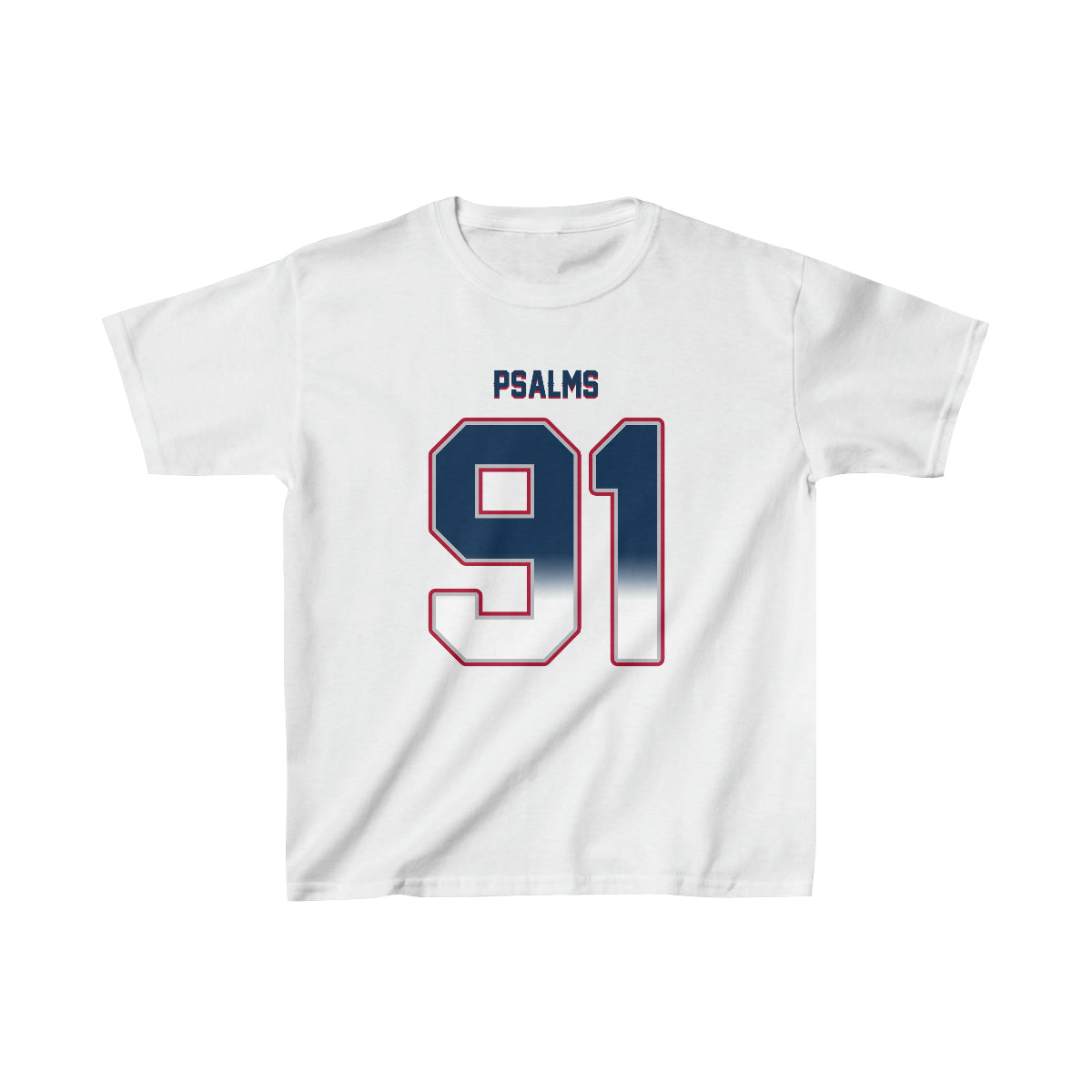 Patriots Psalms 91 Vibez Tee - Girls (White)