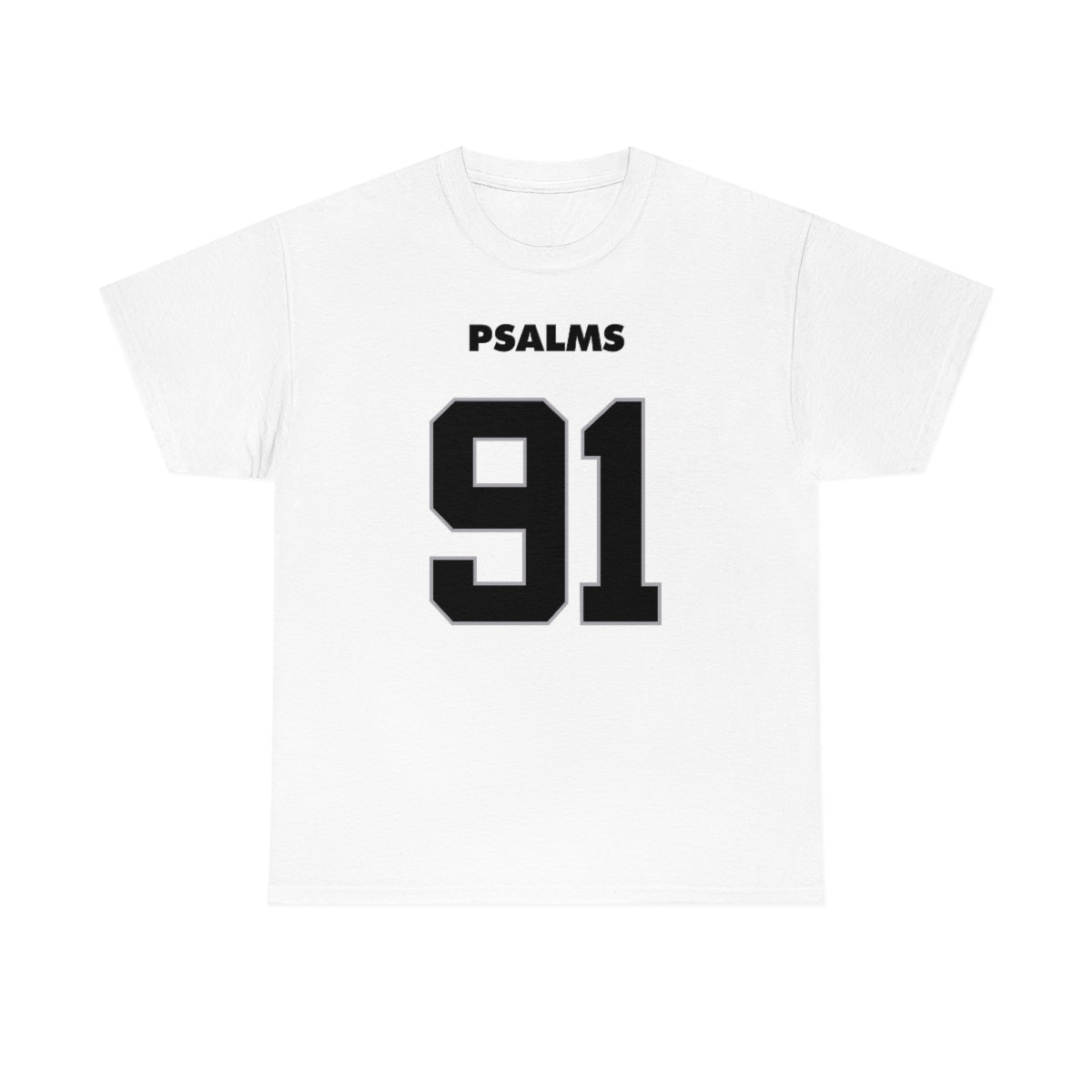 Raiders Psalms 91 Tee (White)