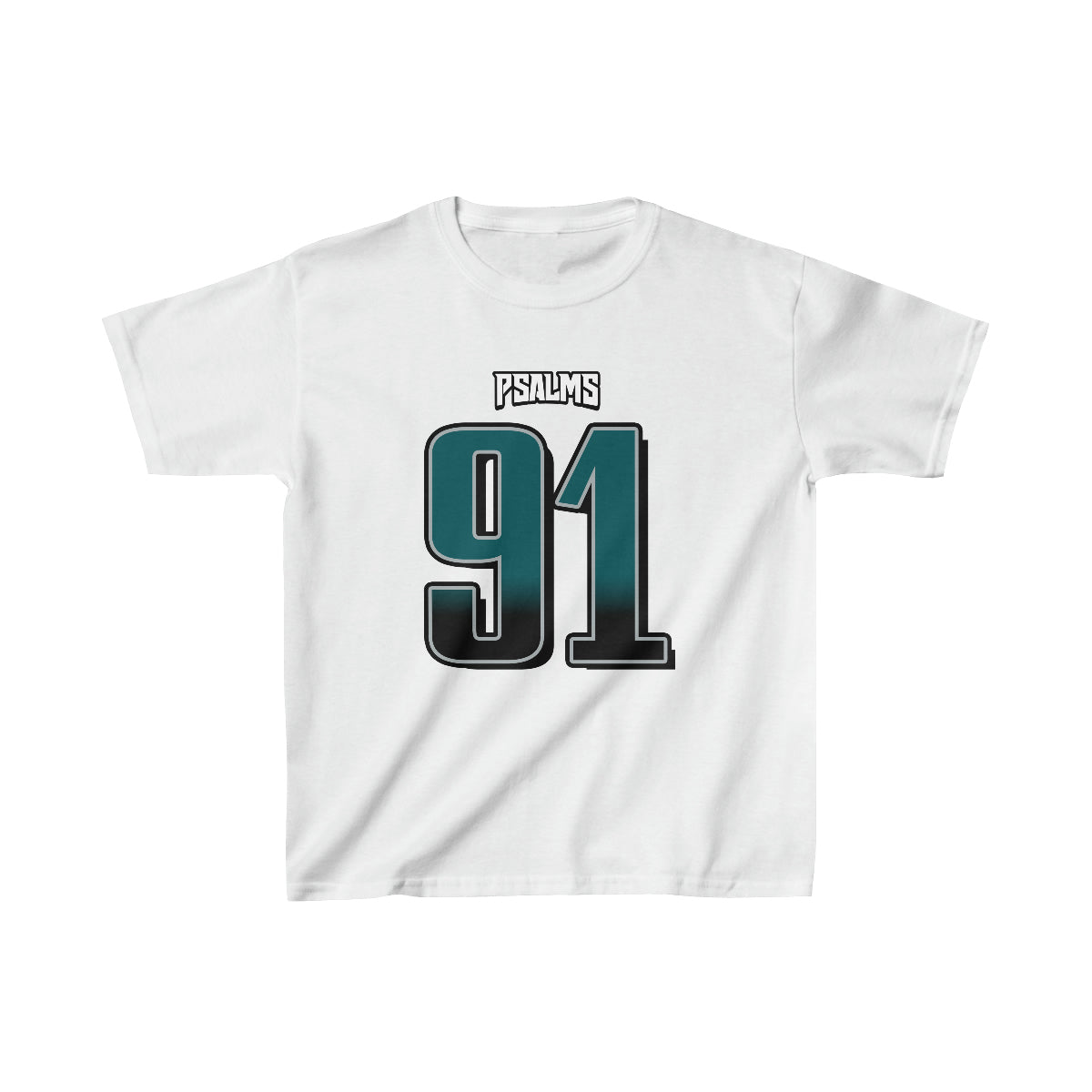 Eagles Psalms 91 Vibez Tee - Girls (White)