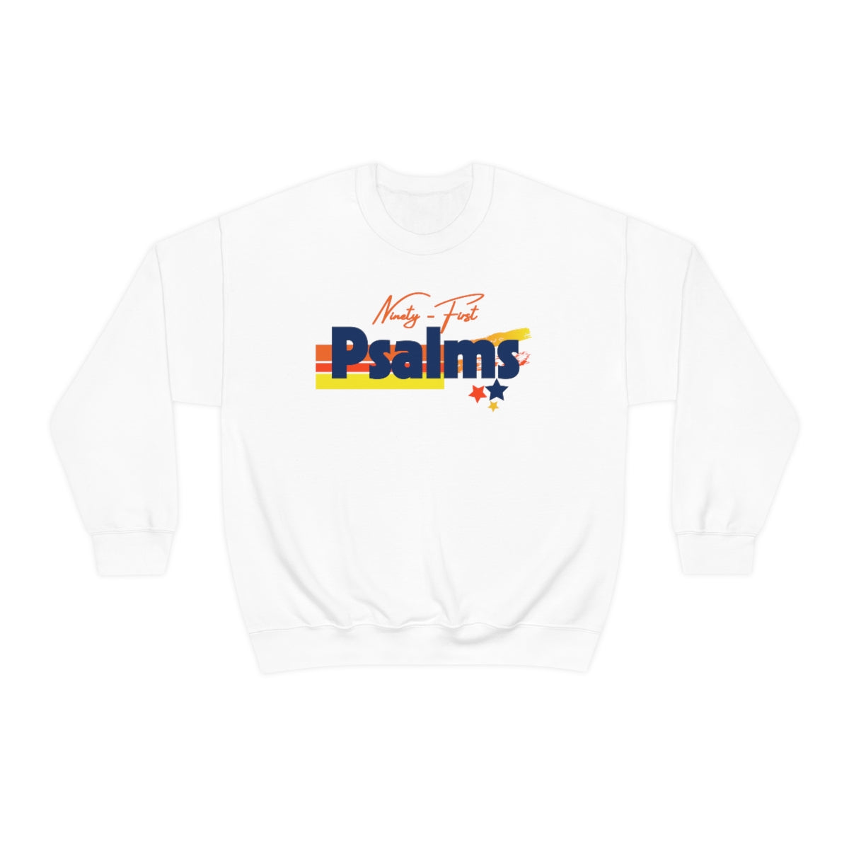 Astros Ninety First Psalms Vibez Sweatshirt (White)