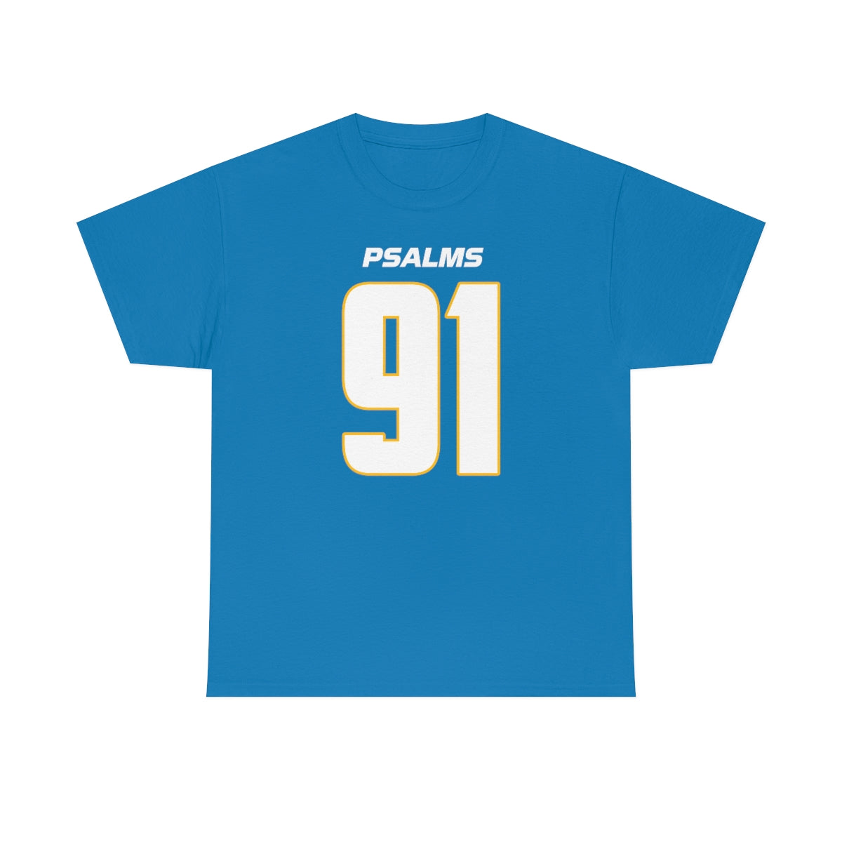 Chargers Psalms 91 Tee (Blue)