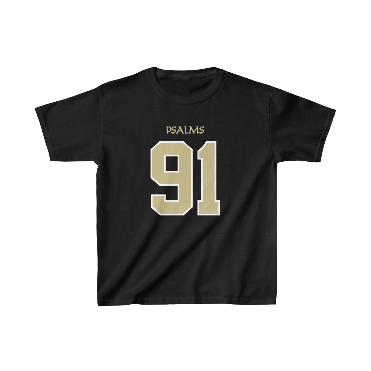 Saints Psalms 91 Tee - Boys (Black)