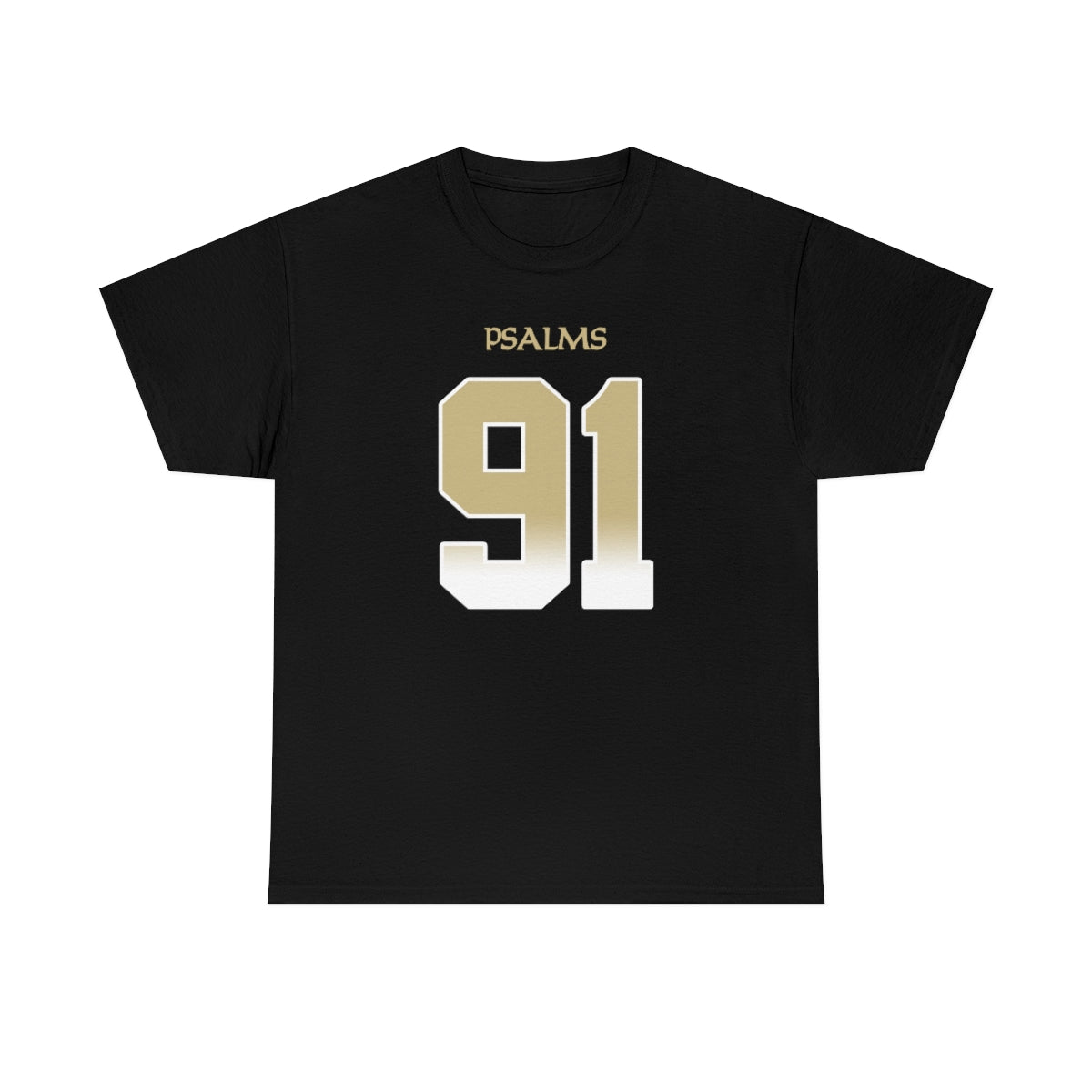 Saints Psalms 91 Vibez Tee (Black)