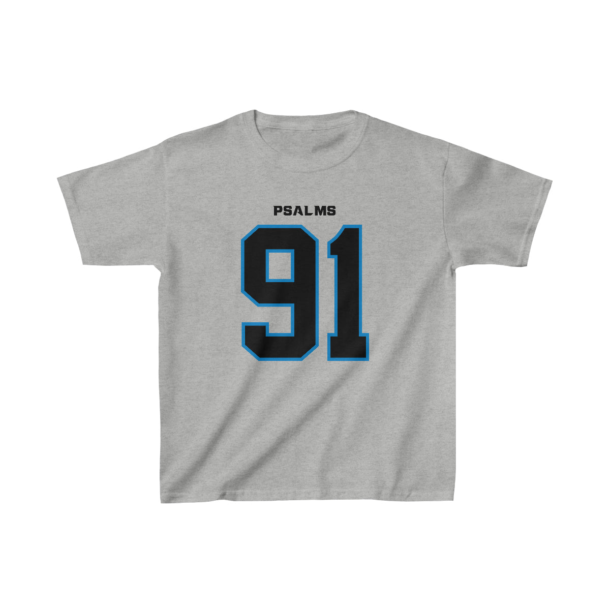 Panthers Psalms 91 Tee - Boys (Grey)