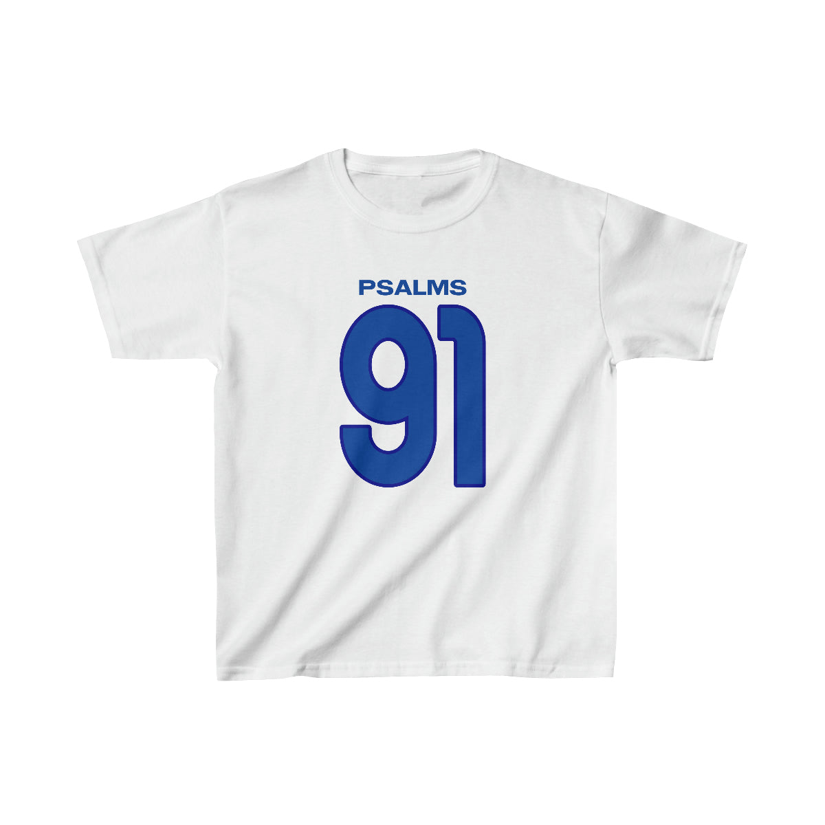 Rams Psalms 91 Tee - Boys (White)