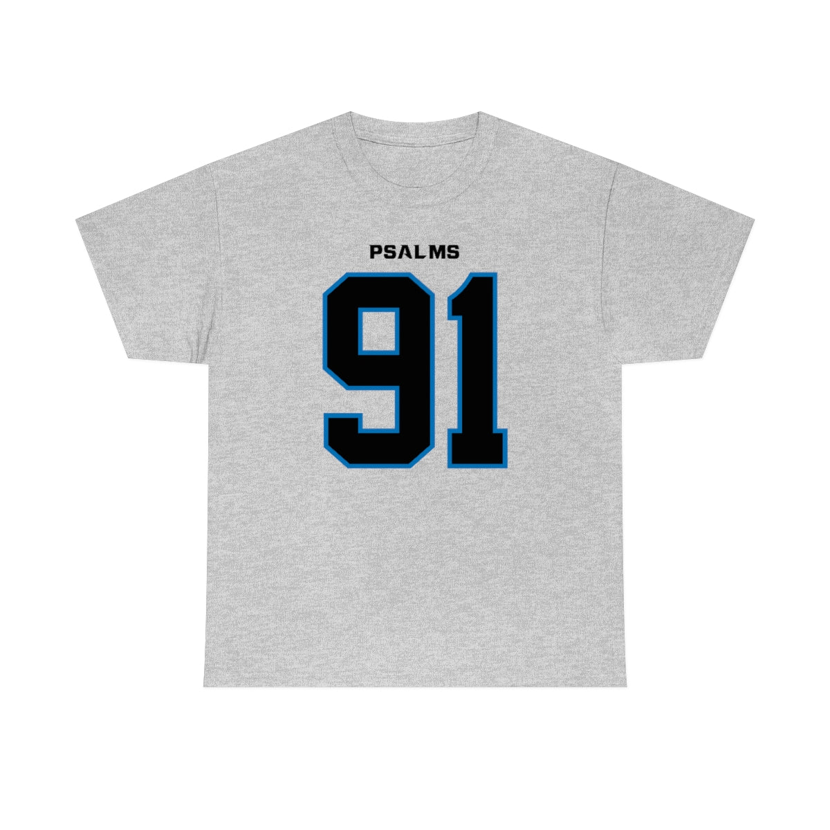 Panthers Psalms 91 Tee (Grey)