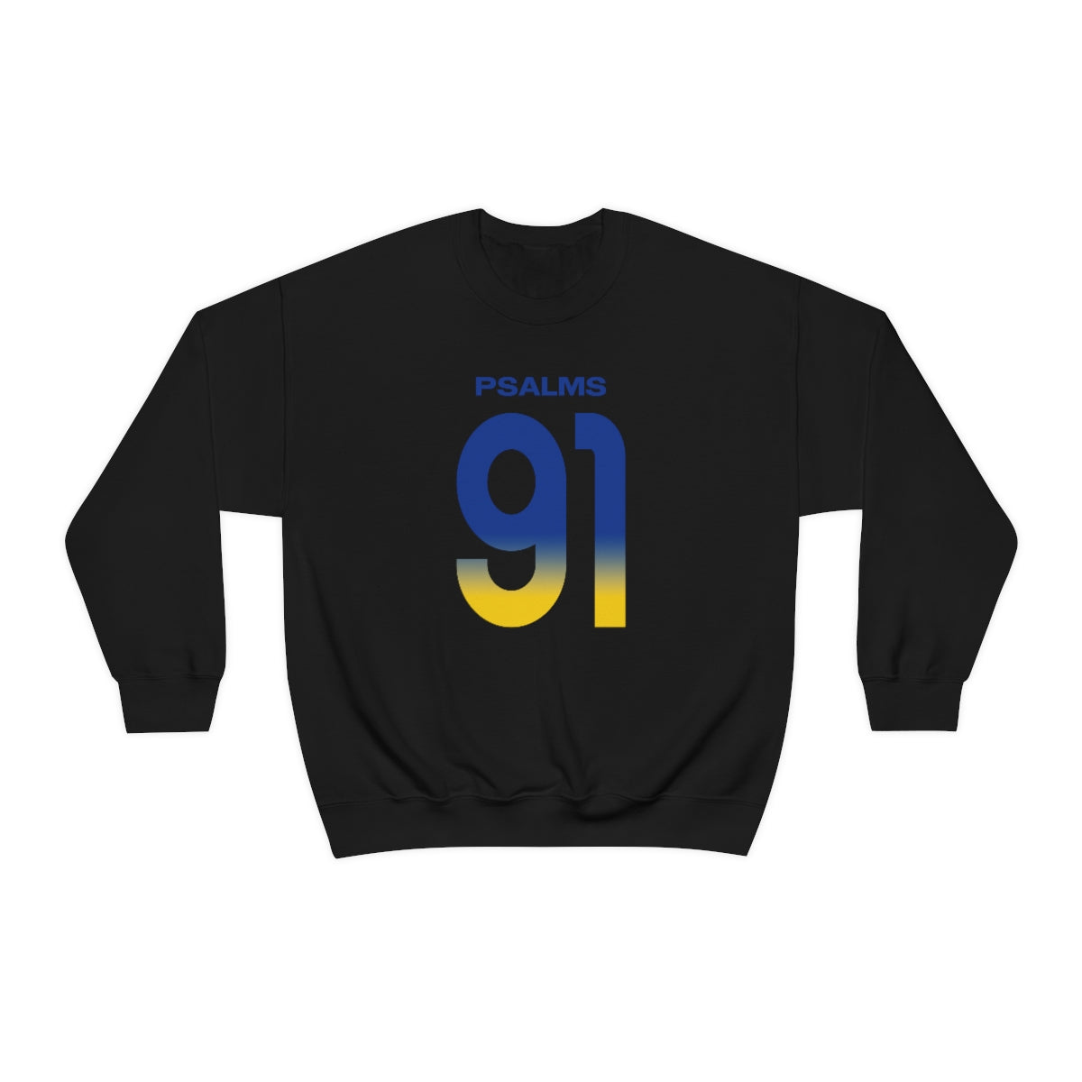 Rams Psalms 91 Sweatshirt (Black)