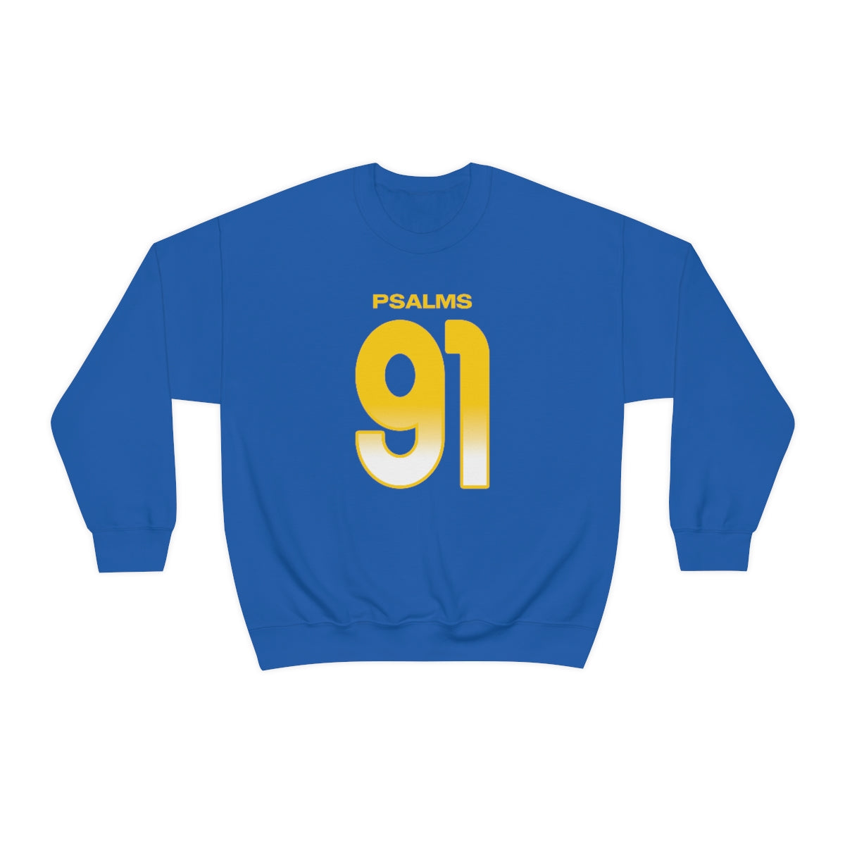 Rams Psalms 91 Vibez Sweatshirt (Blue)