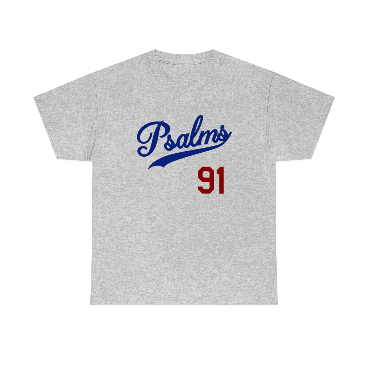Dodgers Psalms 91 Tee (Grey)