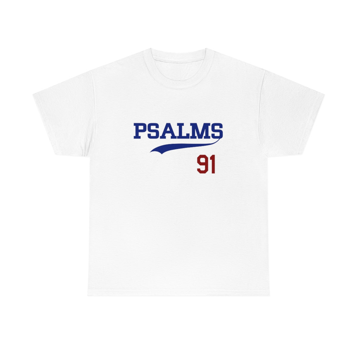 Dodgers Psalms 91 LA Tee (White)