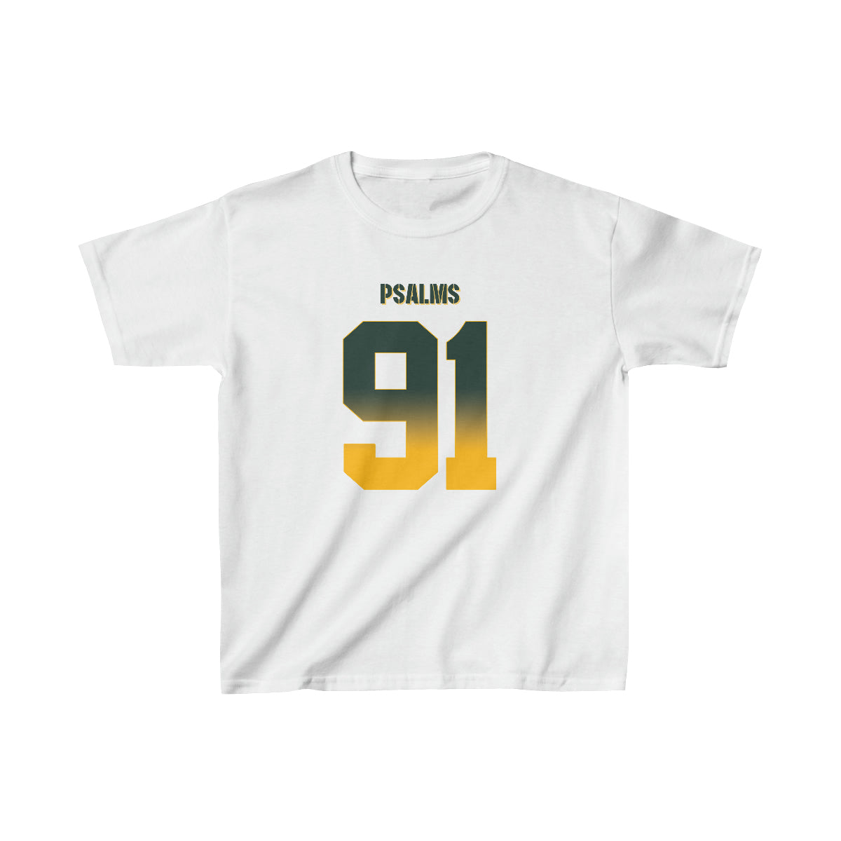 Packers Psalms 91 Vibez GB Tee - Girls (White)