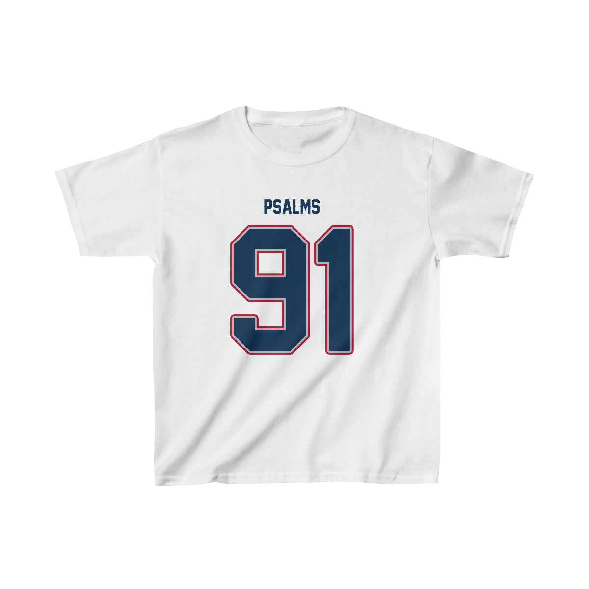 Patriots Psalms 91 Tee - Boys (White)
