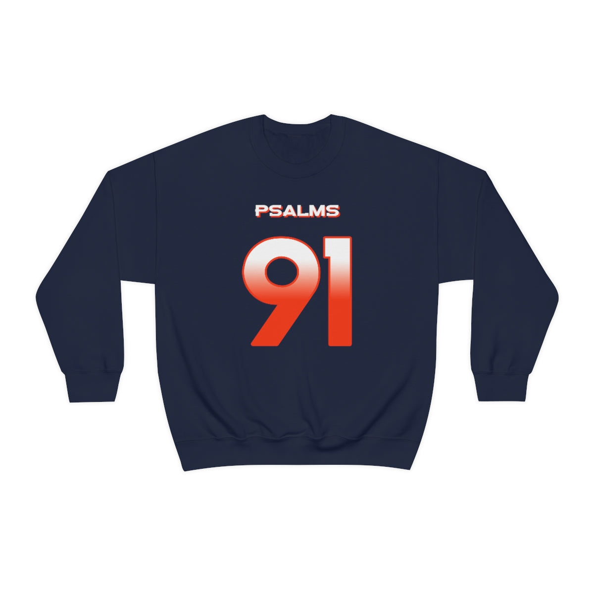 Broncos Psalms 91 Vibez Sweatshirt (Navy)