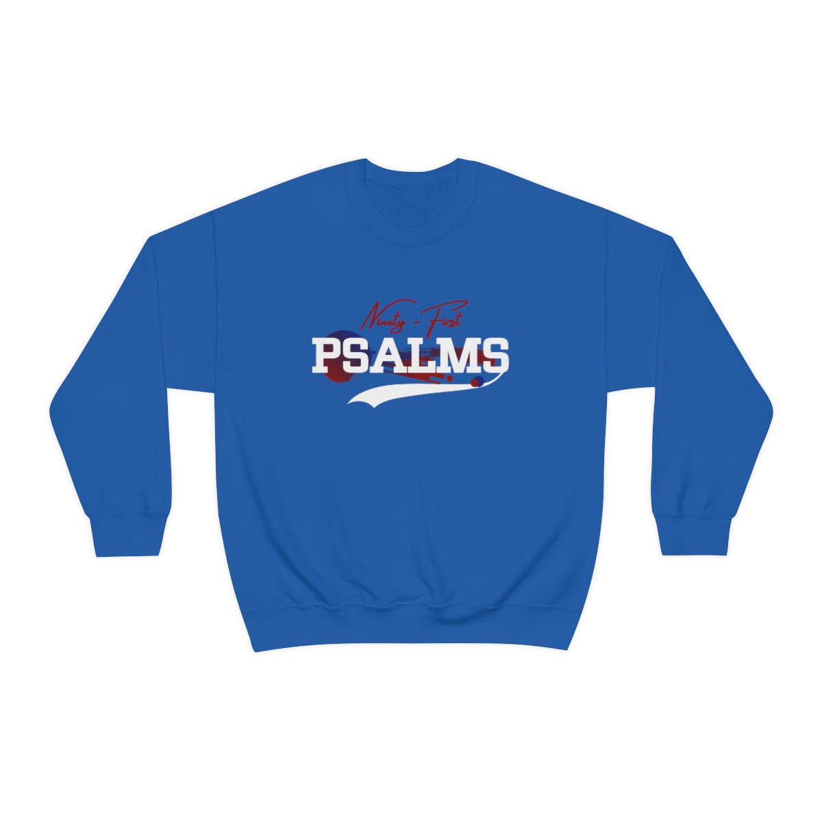 Dodgers Ninety First Psalms Vibez Sweatshirt (Royal)