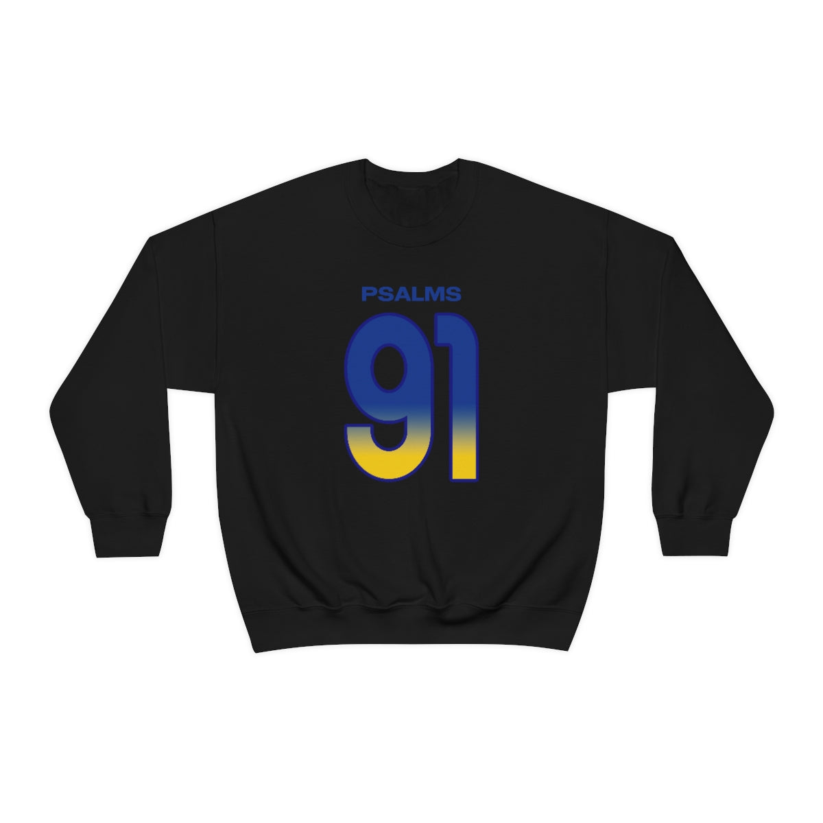 Rams Psalms 91 Vibez Sweatshirt (Black)