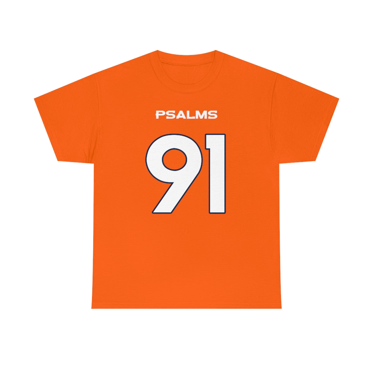 Broncos Psalms 91 Tee (Orange)