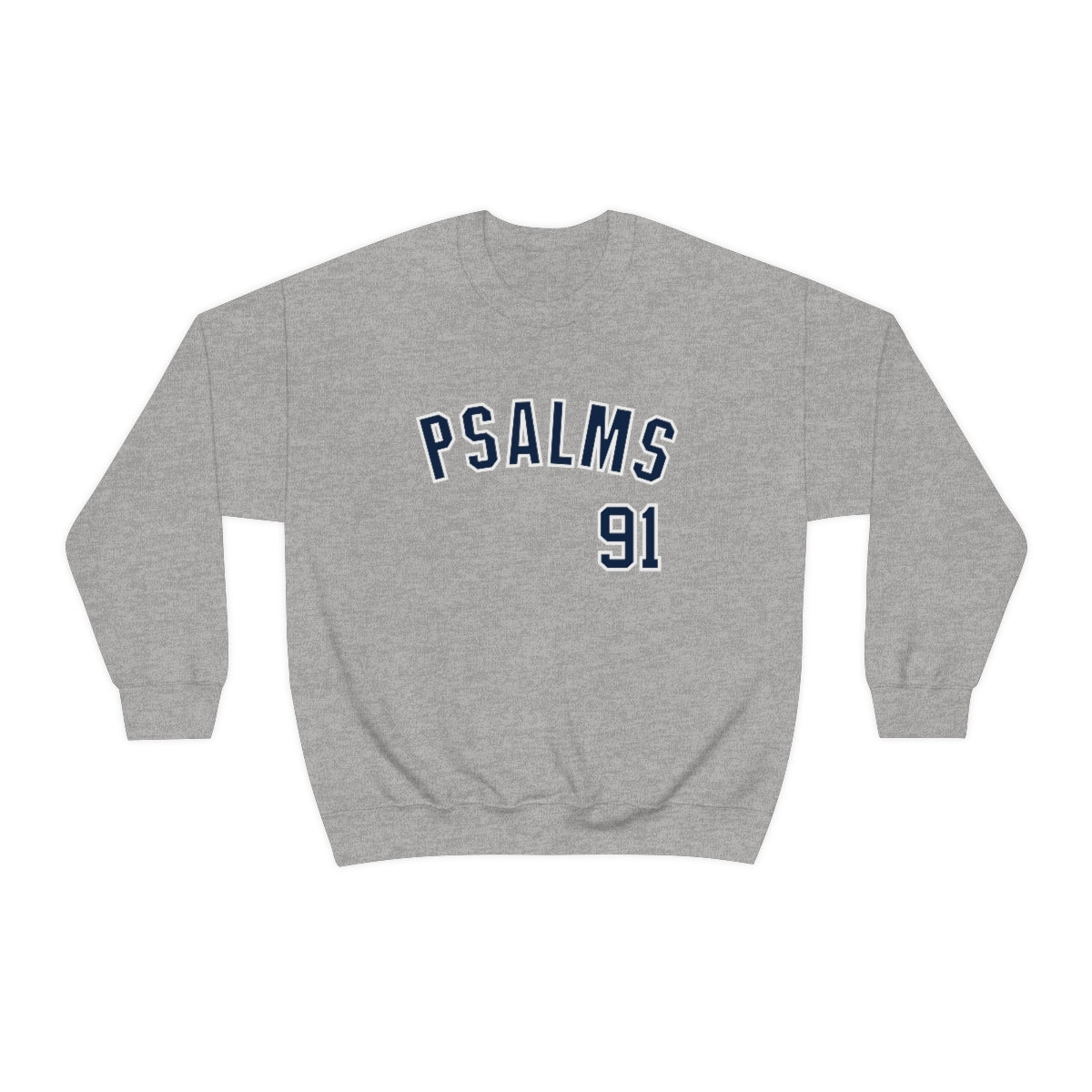 Yankees Psalms 91 Sweatshirt (Grey)