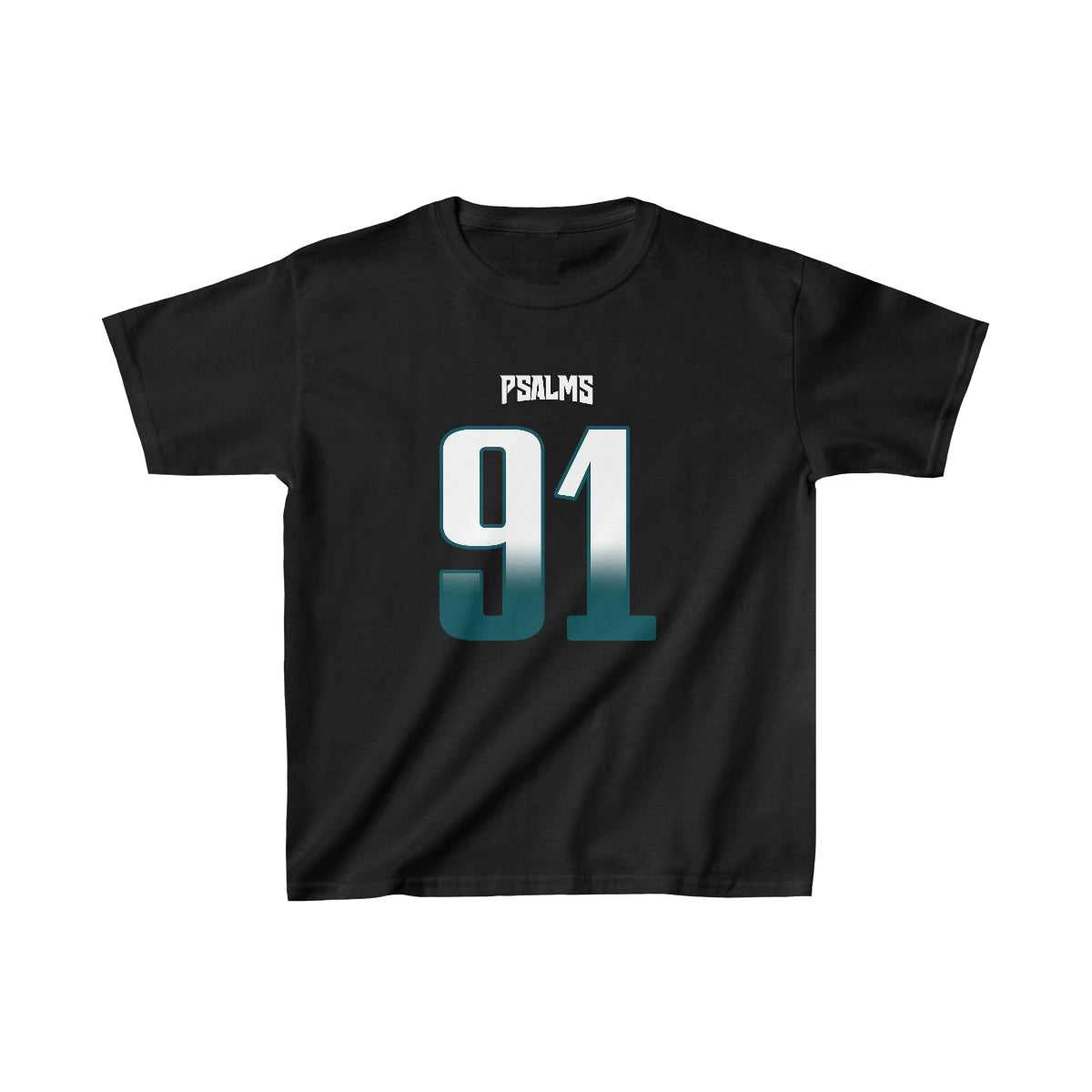 Eagles Psalms 91 Vibez Tee - Girls (Black)