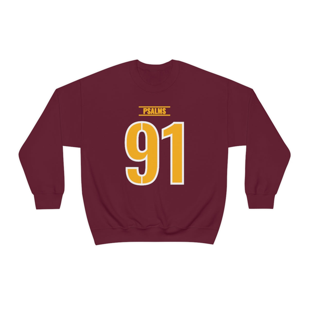 Commanders Psalms 91 Sweatshirt (Burgundy)