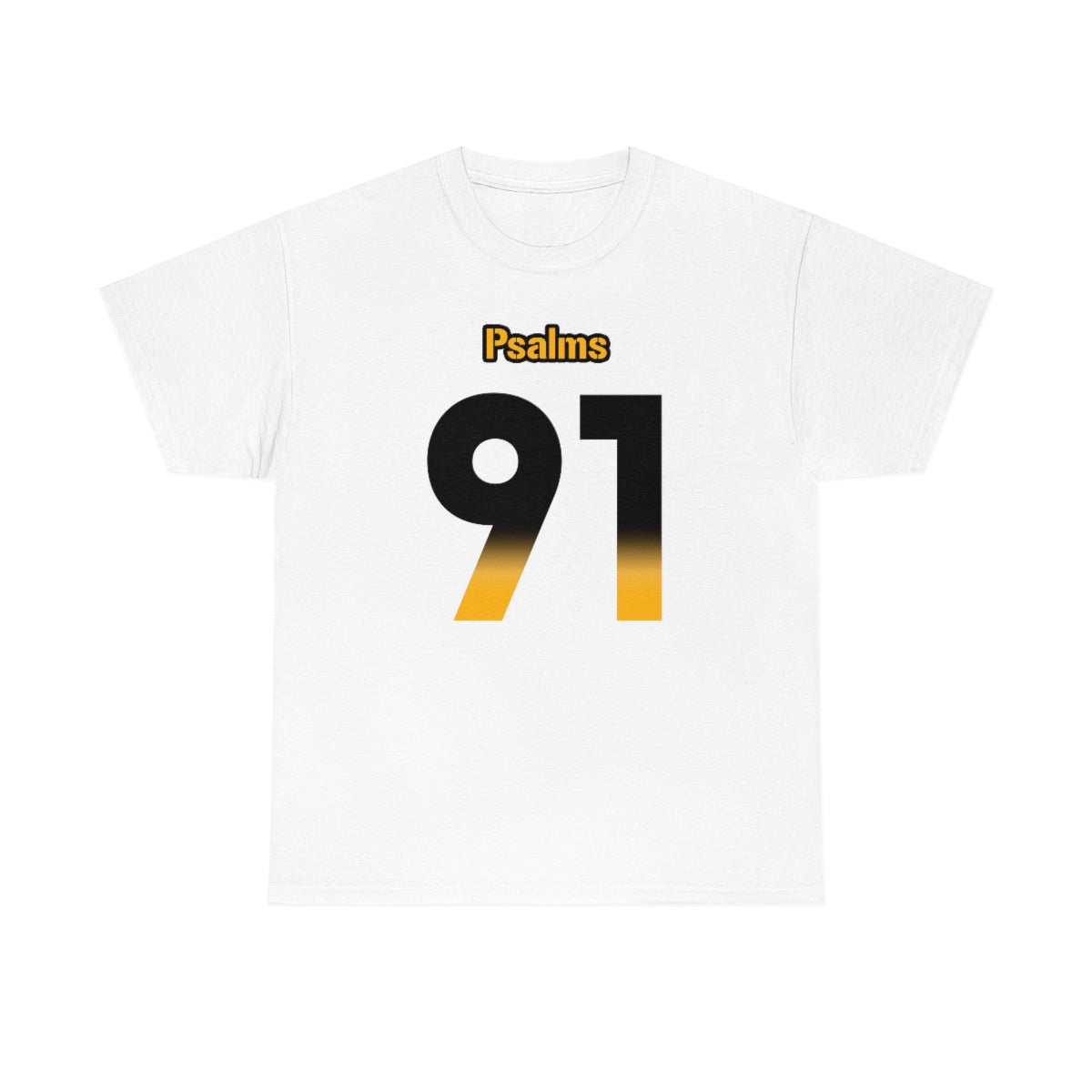 Steelers Psalms 91 Vibez Tee (White)