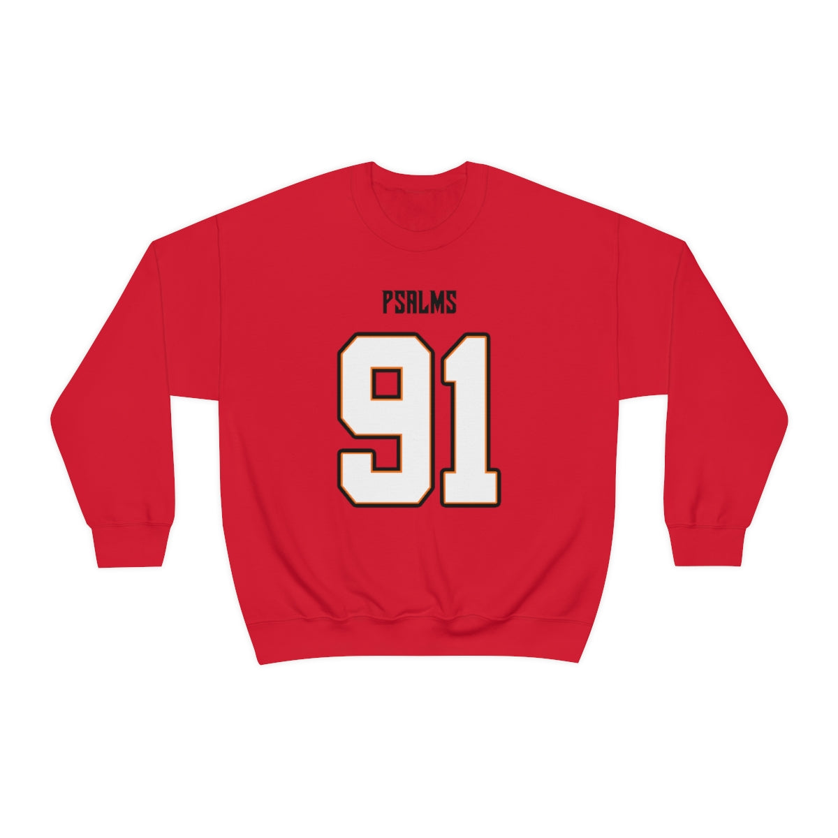 Buccaneers Psalms 91 Sweatshirt (Red)