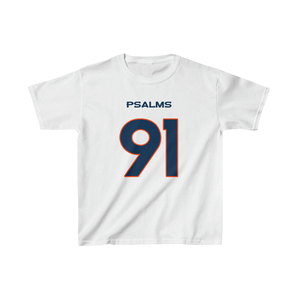 Broncos Psalms 91 Tee - Boys (White)