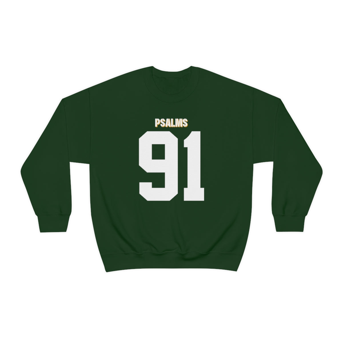 Packers Psalms 91 Sweatshirt (Green)