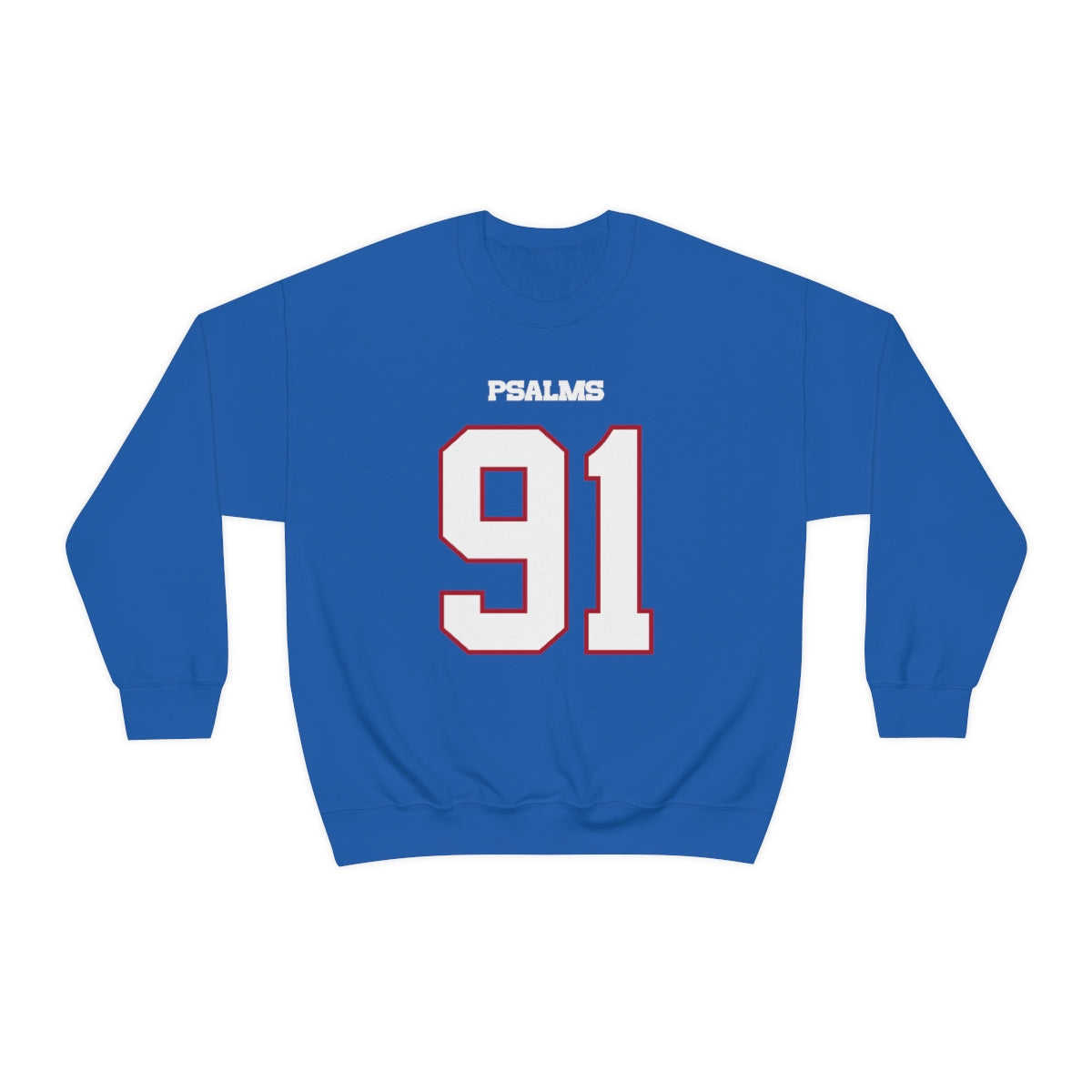 Bills Psalms 91 Sweatshirt (Royal)