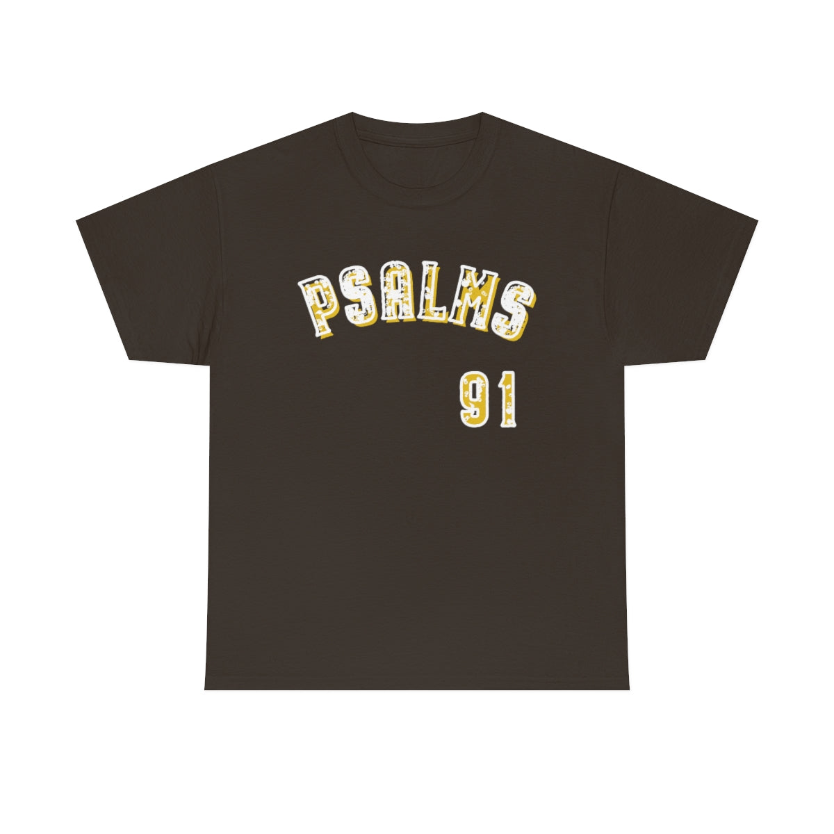 Padres Psalms 91 Abstract Tee (Brown)