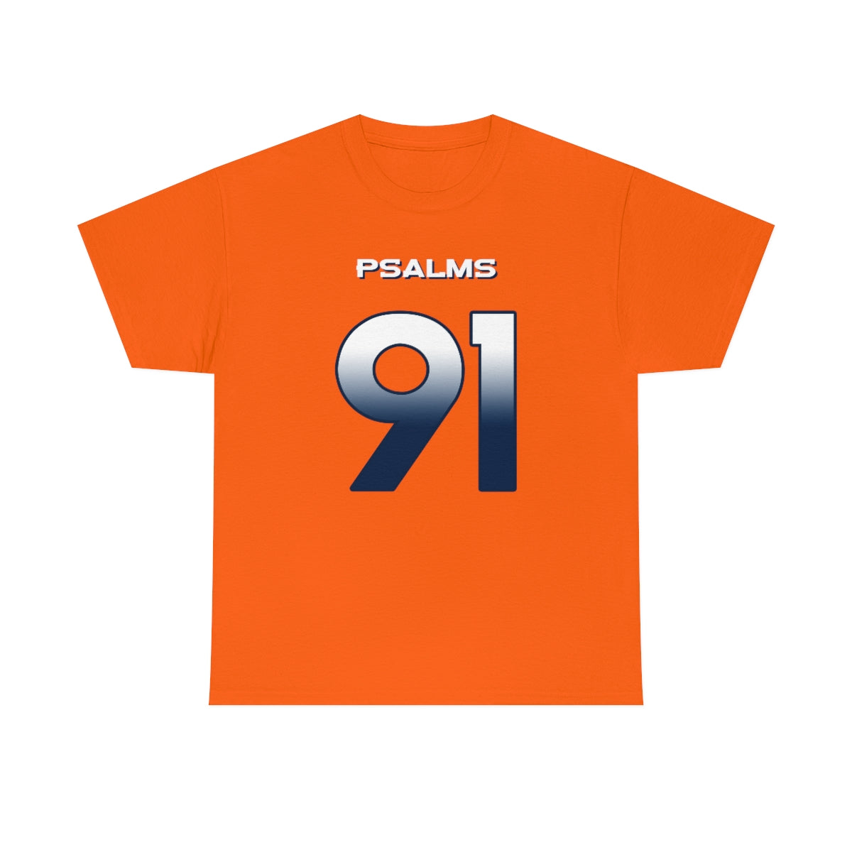 Broncos Psalms 91 Vibez Tee (Orange)