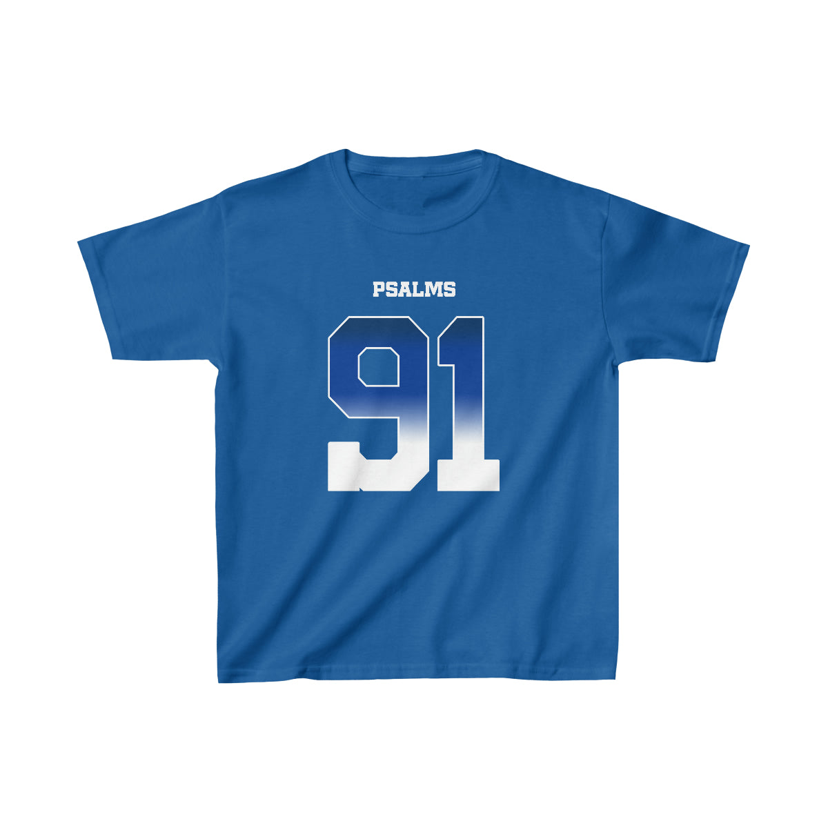 Colts Psalms 91 Tee - Girls (Blue)