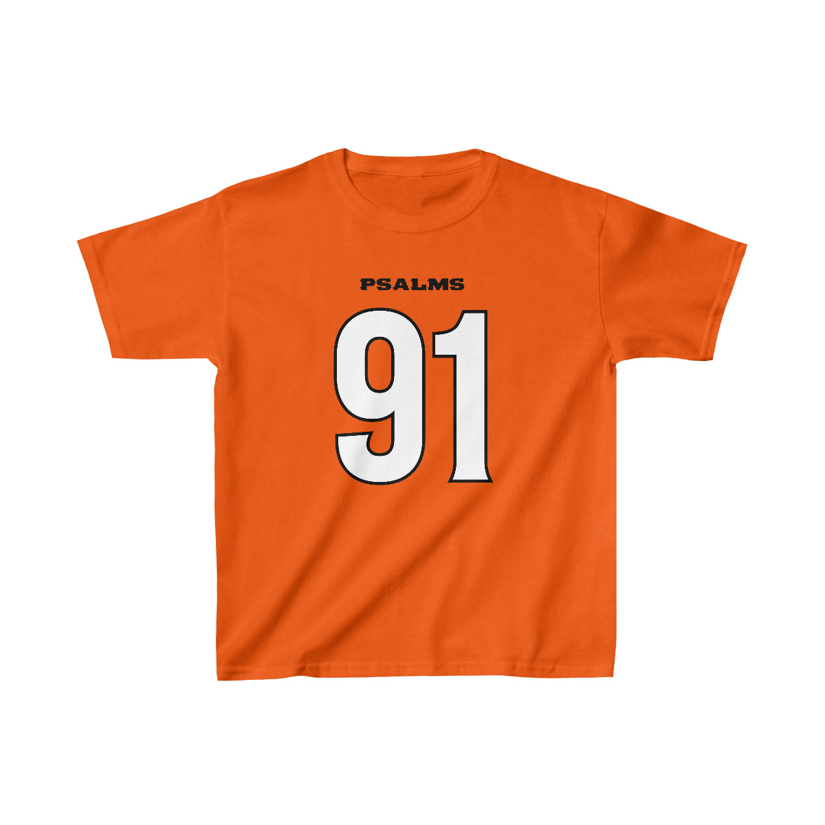 Bengals Psalms 91 Tee - Boys (Orange)