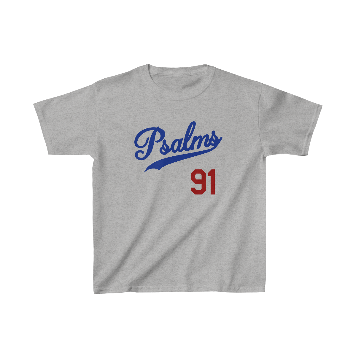 Dodgers Psalms 91 - Kids/Unisex (Grey)