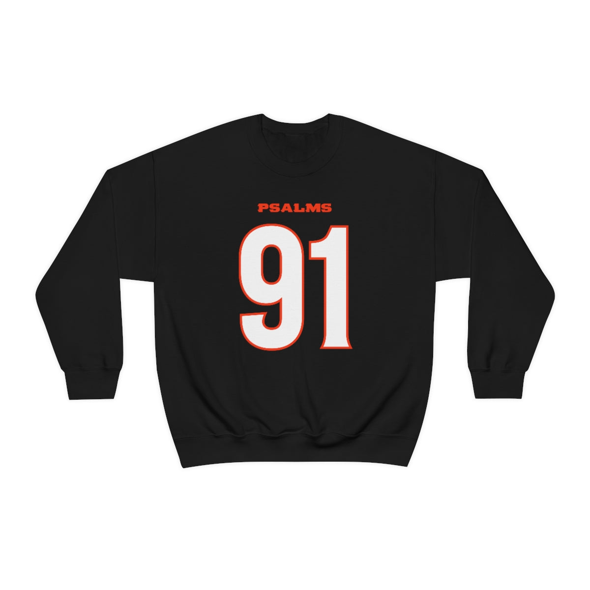 Bengals Psalms 91 Sweatshirt (Black)