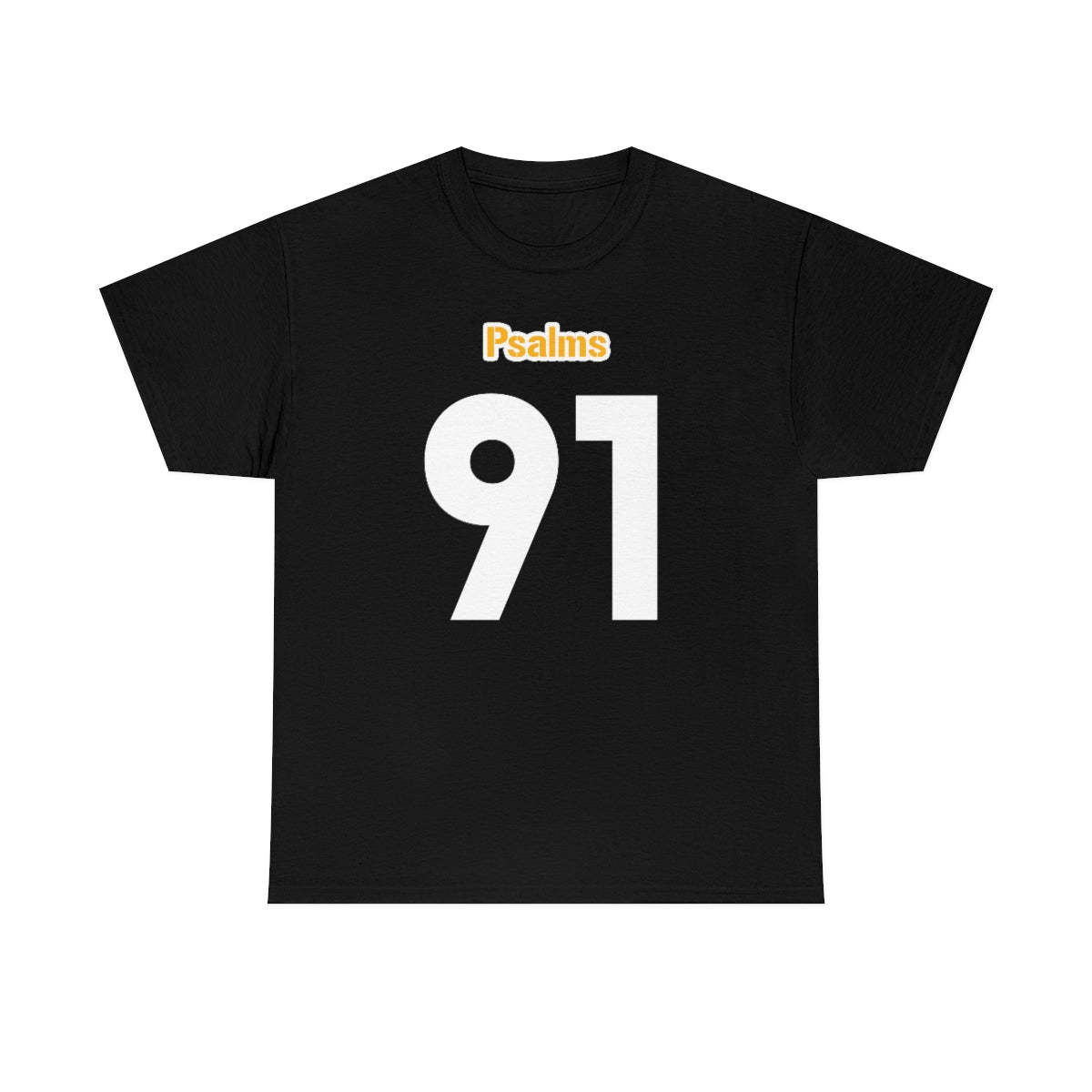 Steelers Psalms 91 Tee (Black)