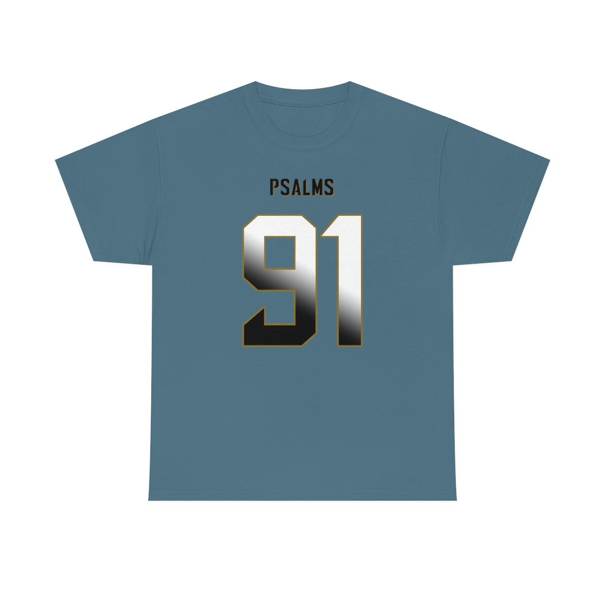 Jaguars Psalms 91 Vibez Tee (Teal)