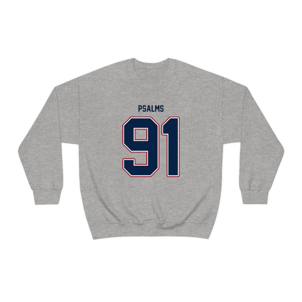 Patriots Psalms 91 Sweatshirt (Grey)