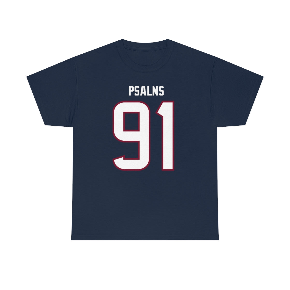 Texans Psalms 91 Tee (Navy)