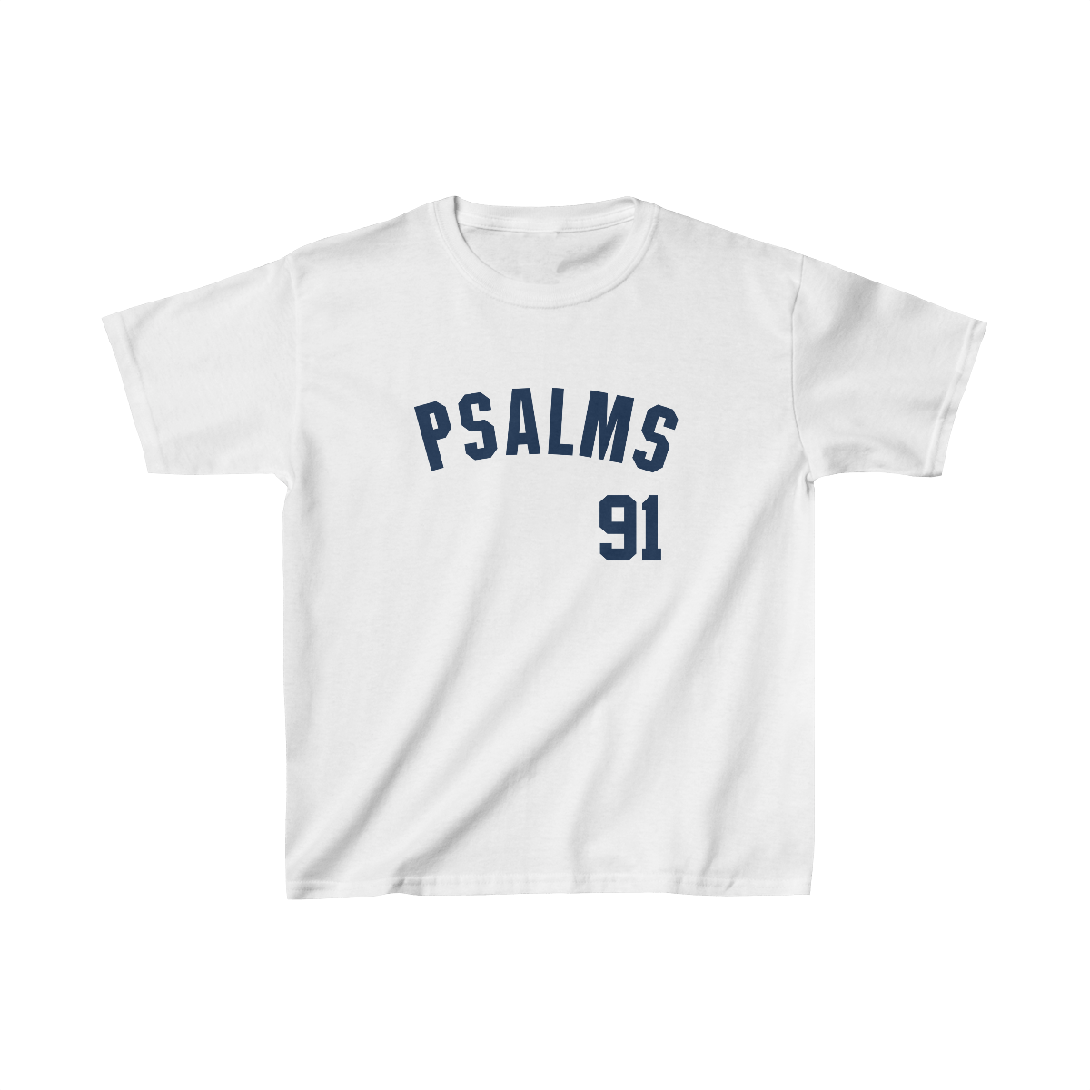 Yankees Psalms 91 Tee Kids/Unisex (White)