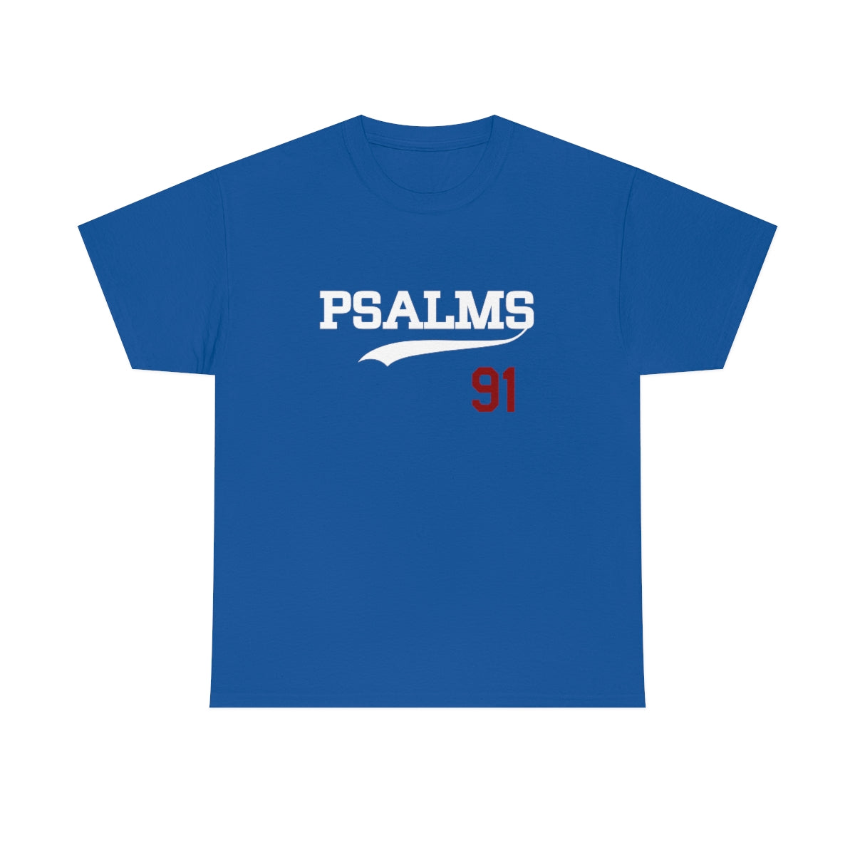Dodgers Psalms 91 LA Tee (Royal)