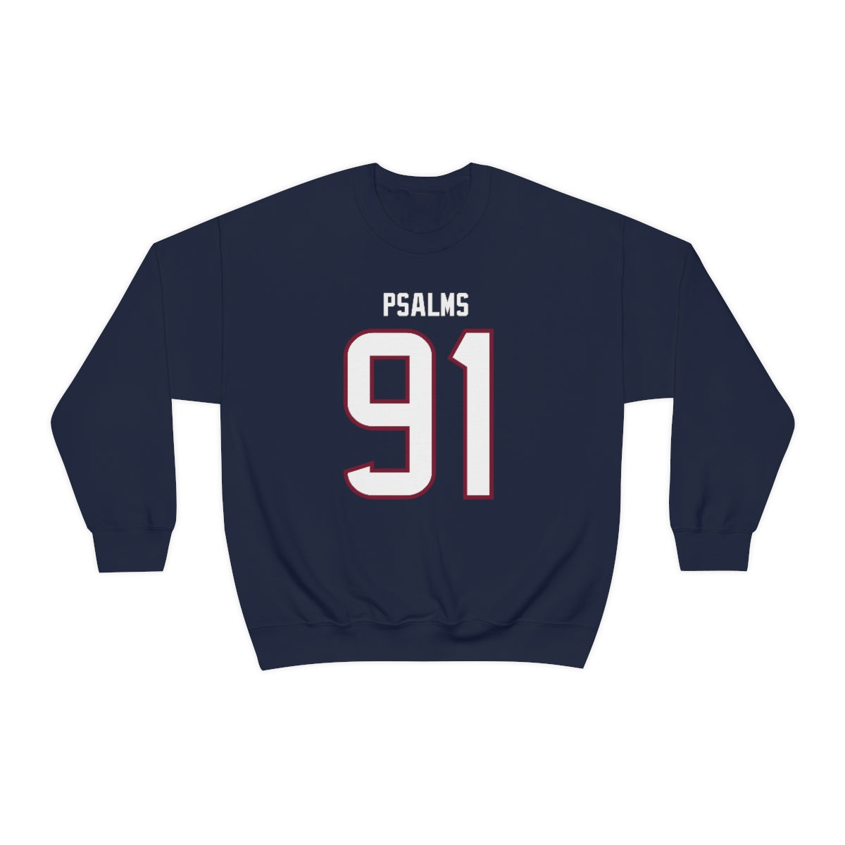 Texans Psalms 91 Sweatshirt (Navy)