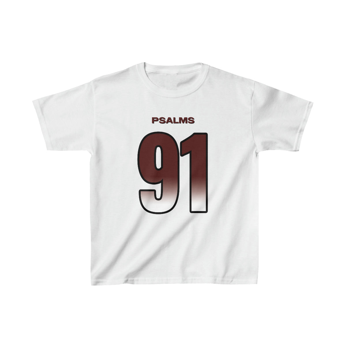 Commanders Psalms 91 Vibez Tee - Girls (White)