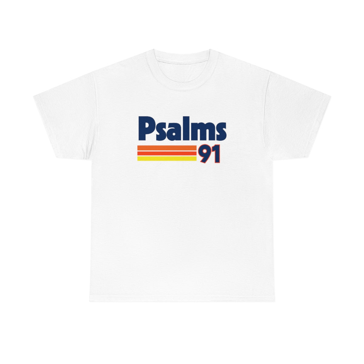 Astros Psalms 91 Stripes Tee (White)