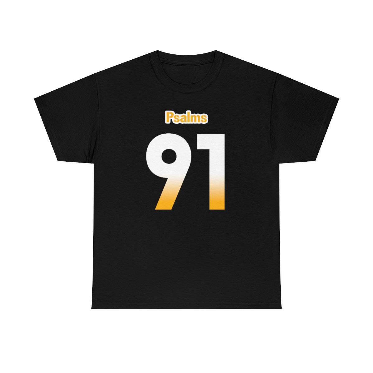 Steelers Psalms 91 Vibez Tee (Black)