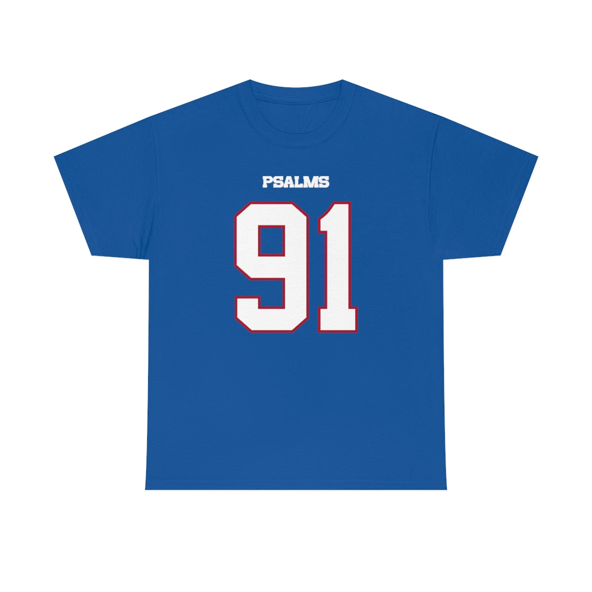 Bills Psalms 91 Tee (Royal)